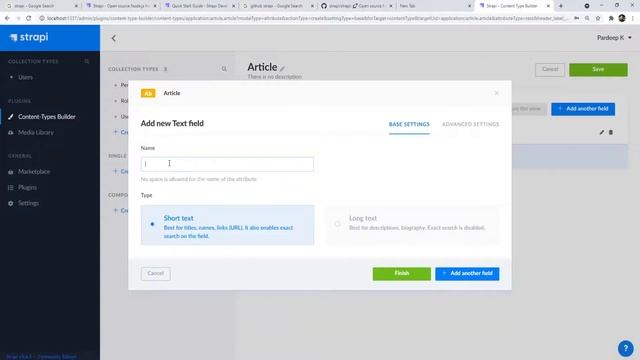 Getting Started with Strapi | Build complete REST API WITHOUT Coding | Working Demo | The CodeRevea смотреть онлайн