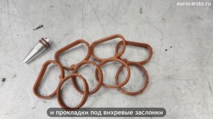 Заглушка ЕГР и удаление вихревых заслонок BMW X1. Отключение экологии БМВ Х1