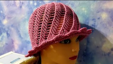 ПАНАМКА, ШЛЯПКА на любой размер крючком. Панама подробный М. К. (720p) смотреть онлайн