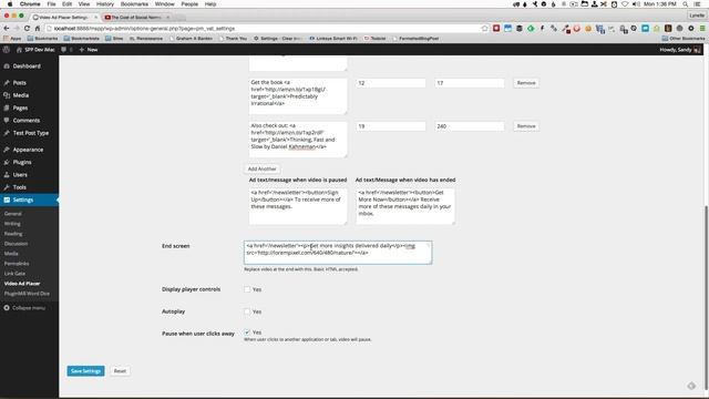 Video Ad Placer WordPress Plugin смотреть онлайн