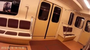 Парад поездов на Кольцевой линии 16 мая 2015