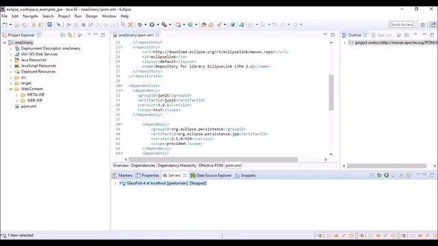 JPA one-to-many eclipse project #3 - Configuring eclipse project смотреть онлайн