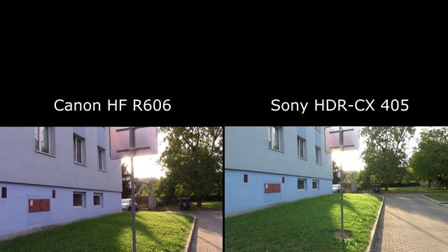Test kamer Canon Legria HF R606 versus Sony HDR-CX 505 смотреть онлайн