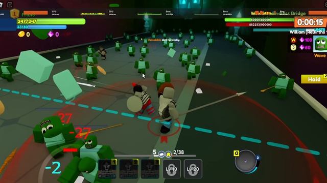 Roblox: Zombie Attack HELP! смотреть онлайн