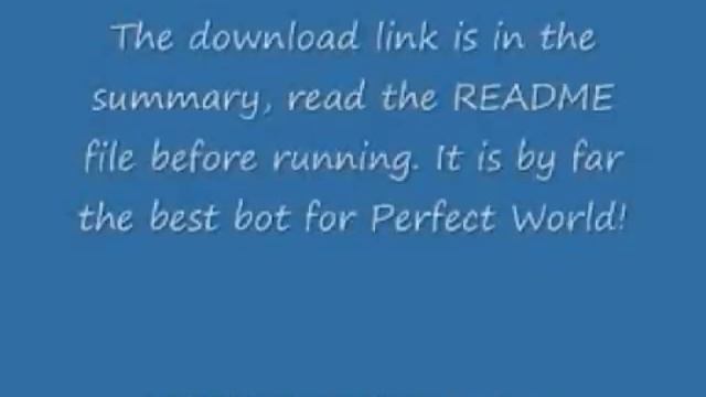 Download Perfect World BOT! - Working Perfect World Bot Free (Oracle)_00.mpeg смотреть онлайн