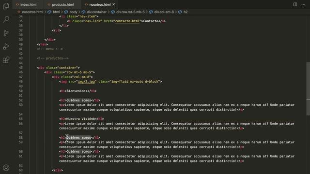 ¿Cómo implementar la sección nosotros con Bootstrap? Curso de Diseño Web con Bootstrap 4.5 смотреть онлайн