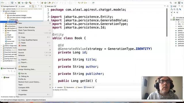 Creando una REST API en Spring Boot 3 con ChatGPT смотреть онлайн