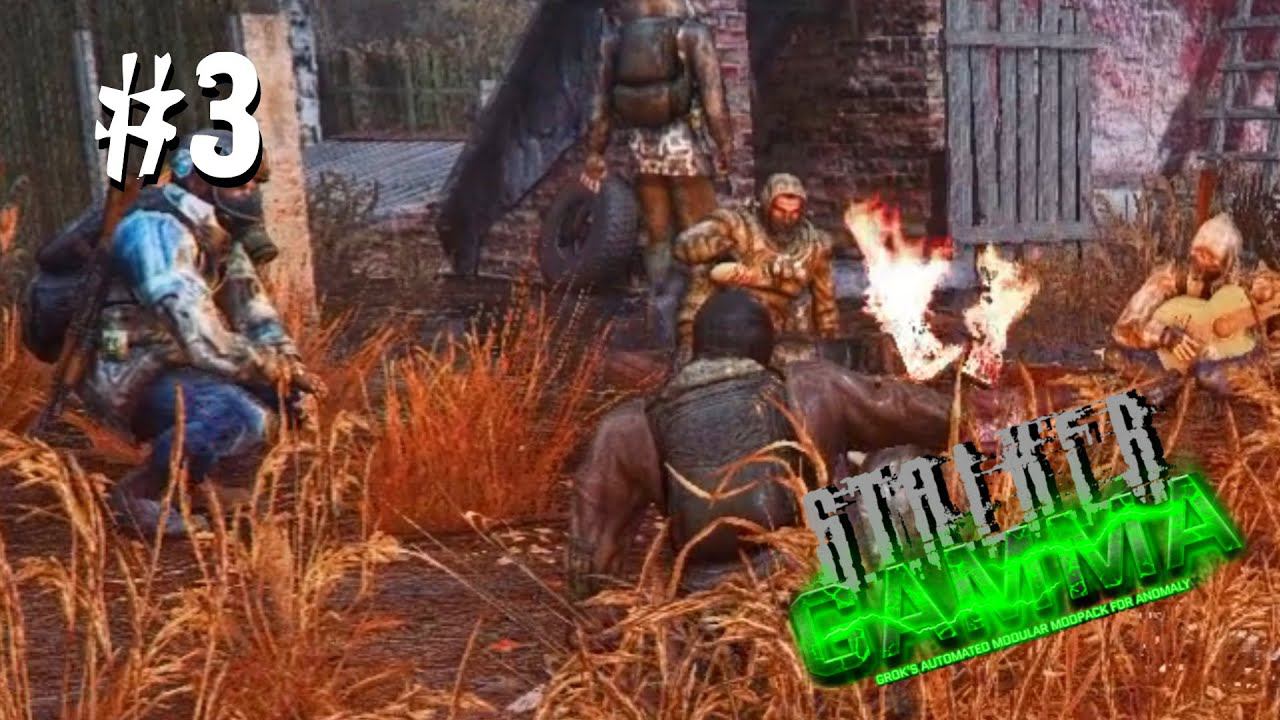 S.T.A.L.K.E.R. ANOMALY GAMMA ✪ ОДНА ЖИЗНЬ. ХАРДКОР ✪ #3 На Болота! смотреть онлайн