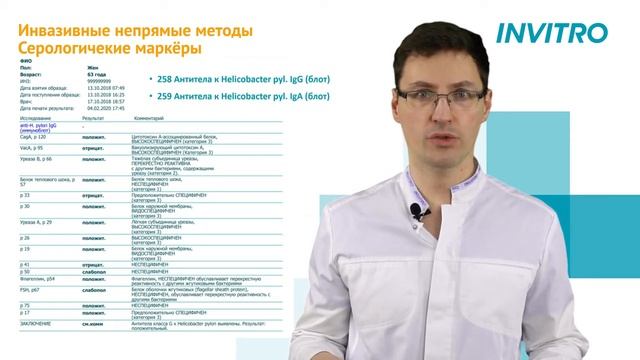 Диспепсия, хронический и атрофический гастрит, язвенная болезнь. Диагностика инфекции H. pylori. смотреть онлайн