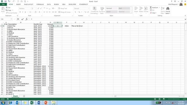 Lesson # 2-1 Urdu Advanced Excel Training - Excel Formula - IFNA, TRUE, FALSE, NOT & XOR смотреть онлайн