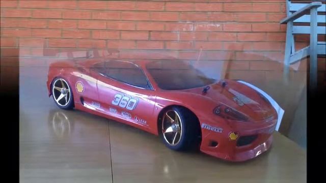 Tamiya TL01 Ferrari 360 смотреть онлайн