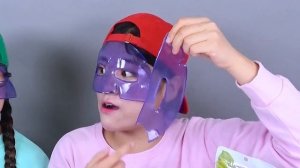 Фиолетовая еда Мукбанг DONA ДОНА Русский