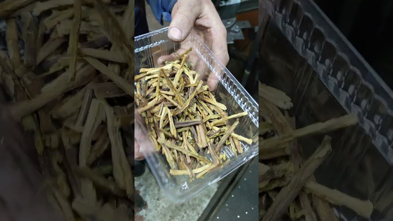 Вальцевание табачной жилки. Вальцеватель ВРЖ 135/50. смотреть онлайн