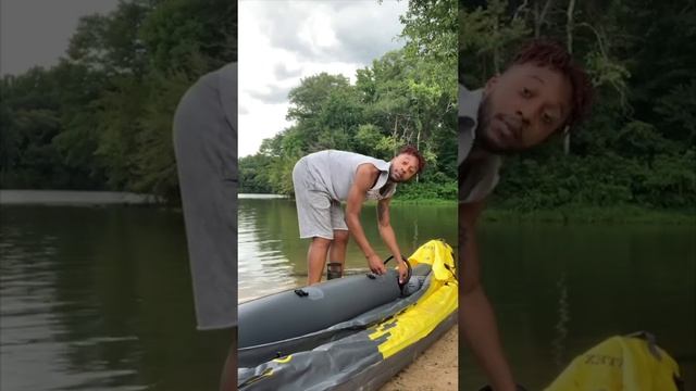 Intex Explorer K2 - Review, How To, Set Up Kayak смотреть онлайн