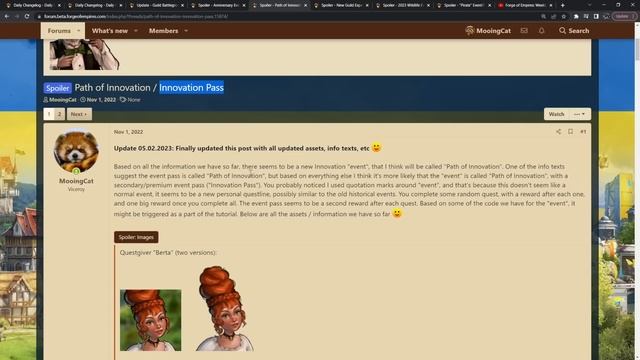 Forge of Empires: Beta Recap 4/5 - GBG SC Update, Events, Wildlife Spoilers & New "Pirate" Event!? смотреть онлайн