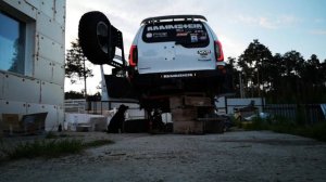 Тюнингованные фонари от Lada Niva Travel на Chevrolet Niva