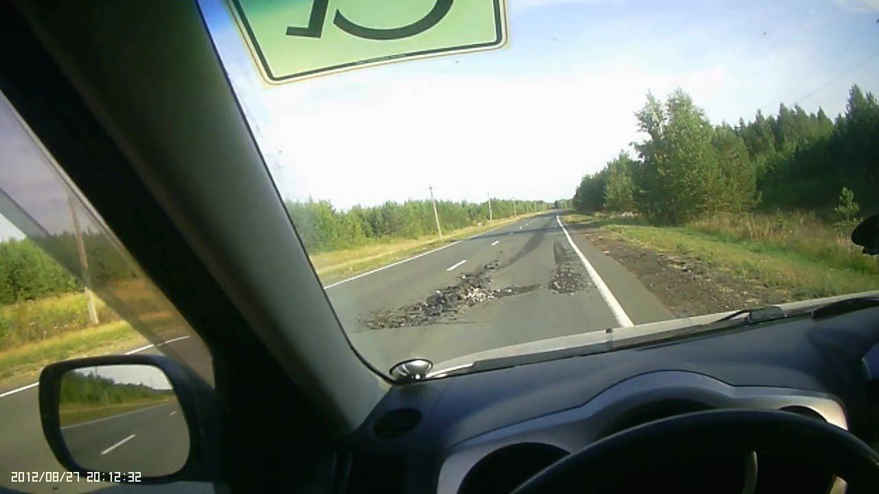 Ямы и ухабы. Дорога Никольск - Сосновоборск смотреть онлайн