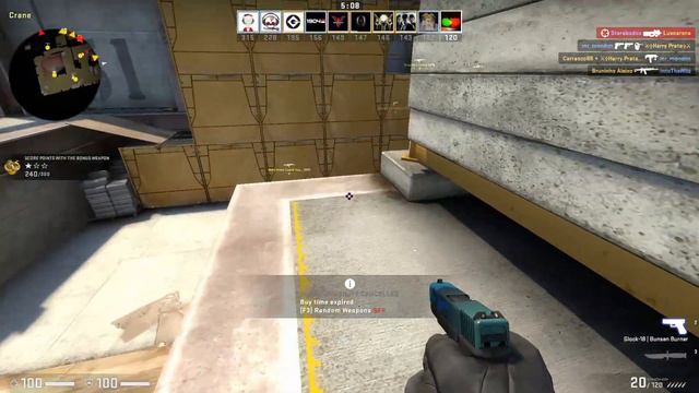 CSGO Glock-18 Bunsen Burner Factory New смотреть онлайн