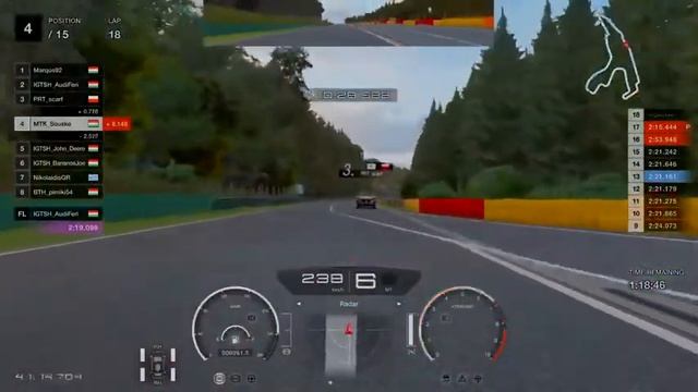 GT Sport | Endurance 2020 - 1/12 - Round - "B" lobby - Hyundai Genesis Gr3 смотреть онлайн