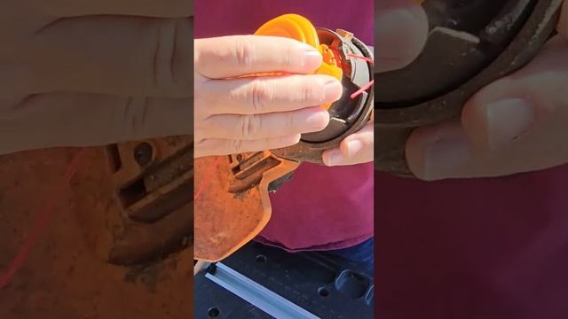 How to replace string In all Worx String Trimmers #diy #homeimprovement #lawncare смотреть онлайн