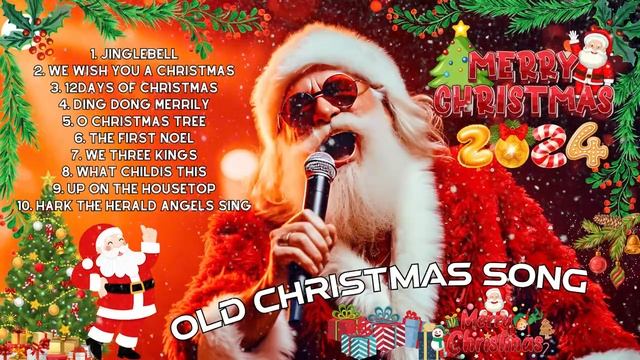 Best Christmas Songs 2024? Christmas Music With Fireplace ?? Merry Christmas 2024