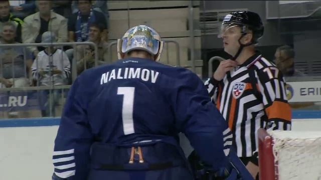 Чумовой сэйв Налимова на Левицком / Nalimov's acrobatic glove save on Levitsky смотреть онлайн