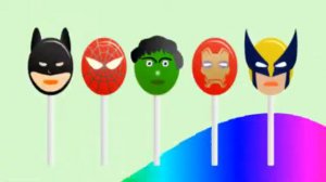 Super Heroes Finger Family   Batman Spiderman Hulk Ironman Wolverine