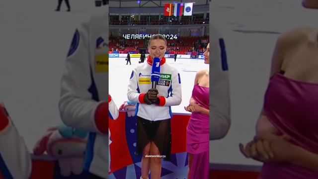 сильные девочки тоже плачут💔... #фигурноекатание #figureskating #валиева смотреть онлайн
