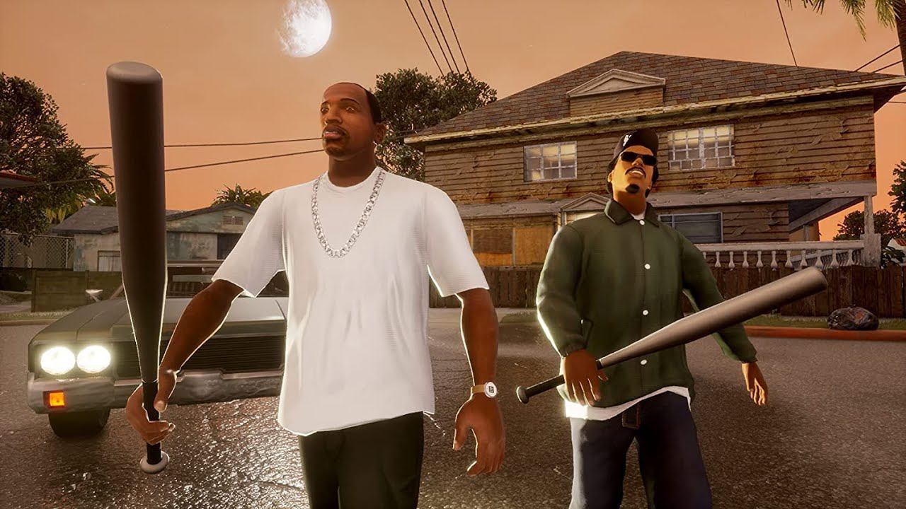 Зашел не в тот район Grand Theft Auto: San Andreas – The Definitive Edition