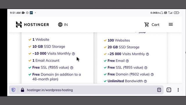 Free Domain | 80% Off Hostings | Wordpress Web Hostins New Year Sale | Build A Website Almost Free