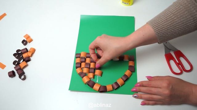 Осенняя поделка для детей / корзинка из бумаги / Autumn crafts for children / paper basket 秋季工艺品儿童 смотреть онлайн