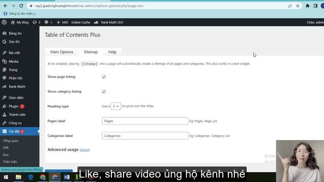 Cách Cài Plugin Table of content Plus (Chuẩn Seo Google), Tạo mục lục tự động cho bài viết website смотреть онлайн