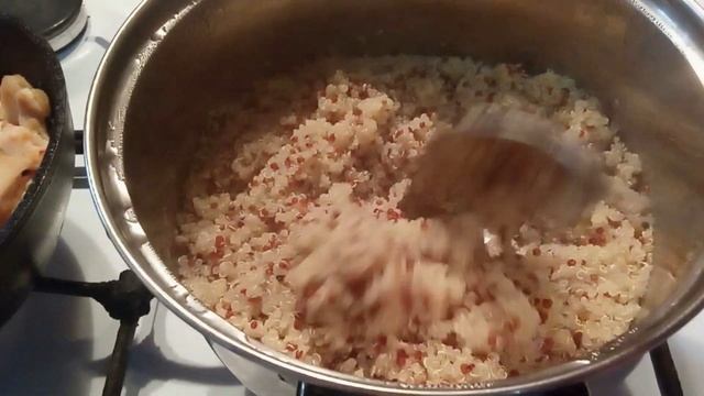 Киноа с курицей / Второе блюдо / смотреть онлайн