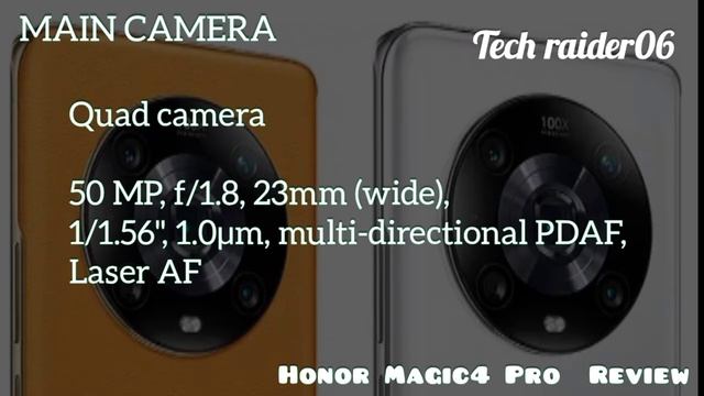 Honor Magic4 Pro | specifications at a glance with full details смотреть онлайн