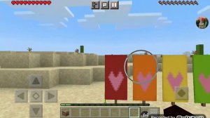 Флаг с рисунком СЕРДЕЧКА в Майнкрафте! #memes