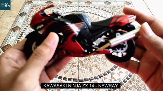Diecast Motorcycle Model KAWASAKI Collection смотреть онлайн