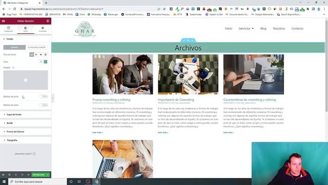 Cómo crear la PÁGINA del BLOG con ELEMENTOR ? Página y entradas personalizadas смотреть онлайн