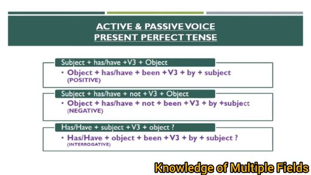 Active And Passive Voice of Present Perfect Tense | English Composition | English Grammar | смотреть онлайн