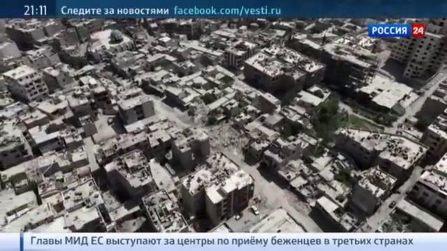 Пустой город Дамаск. Уникальная съемка с воздуха смотреть онлайн