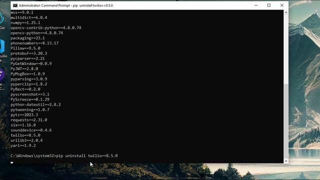 How to Uninstall Python packages from windows 10| | Uninstall pip packages. смотреть онлайн