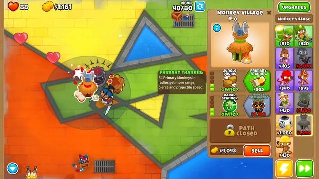 How to beat Cubism on Half Cash! (No Monkey Knowledge) Bloons TD 6 смотреть онлайн