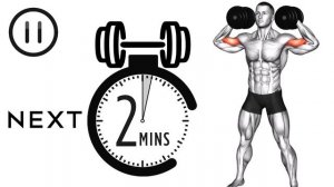 Тренировка Рук с Гантелями для сильных Бицепсов Предплечий Запястий