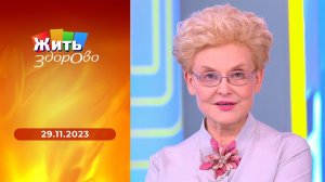 Жить здорово! Выпуск от 29.11.2023