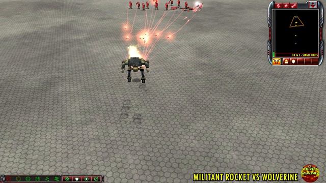 NOD Militant Rocket vs Steel Talons Wolverine смотреть онлайн