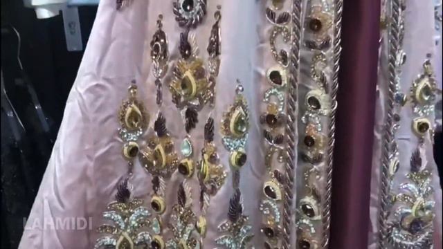 LAHMIDI CAFTAN DU MAROC TAKSHITA FABRICE TEXTILE HAUTE COUTURE смотреть онлайн