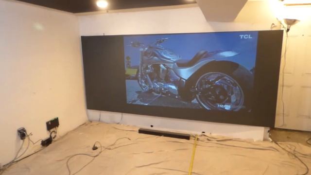 WHAT Our New Luminous Superior ALR Screen Paint Does To A 720p Benq Projector