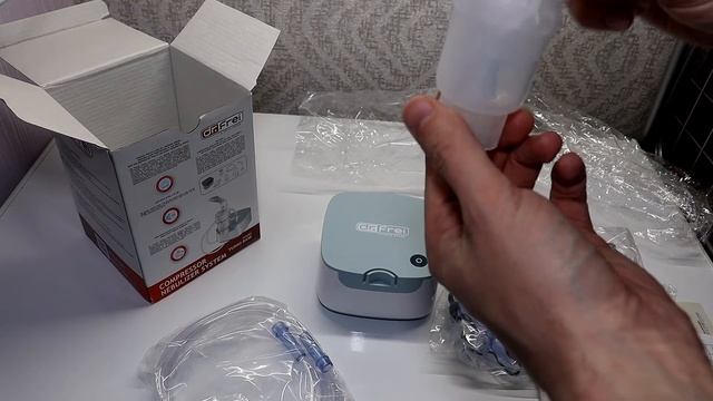 Інгалятор небулайзер компресорний Dr.Frei Turbo Base смотреть онлайн