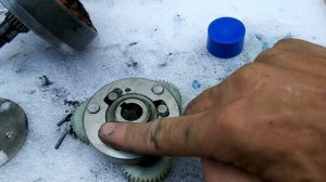 Сломалось Мотор-колесо, прокручивается, разобрал фривил и заварил, отклеились магниты