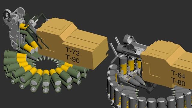 Механизмы заряжания танков семейства Т-64, Т-80 и Т 72 смотреть онлайн