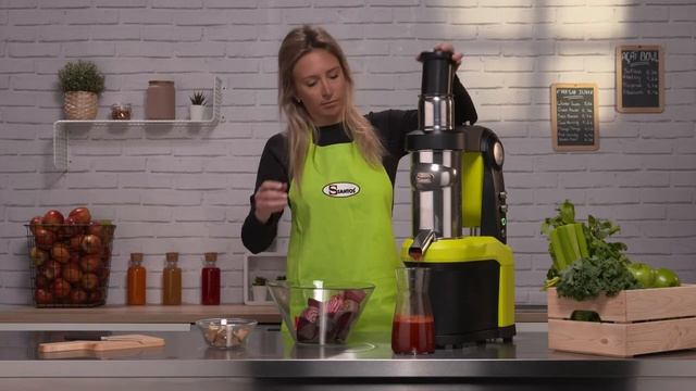 Profesjonalna Wyciskarka Wolnoobrotowa Cold Press Juicer Nutrisantos 65. Wydajność 60 litrów/godz. смотреть онлайн